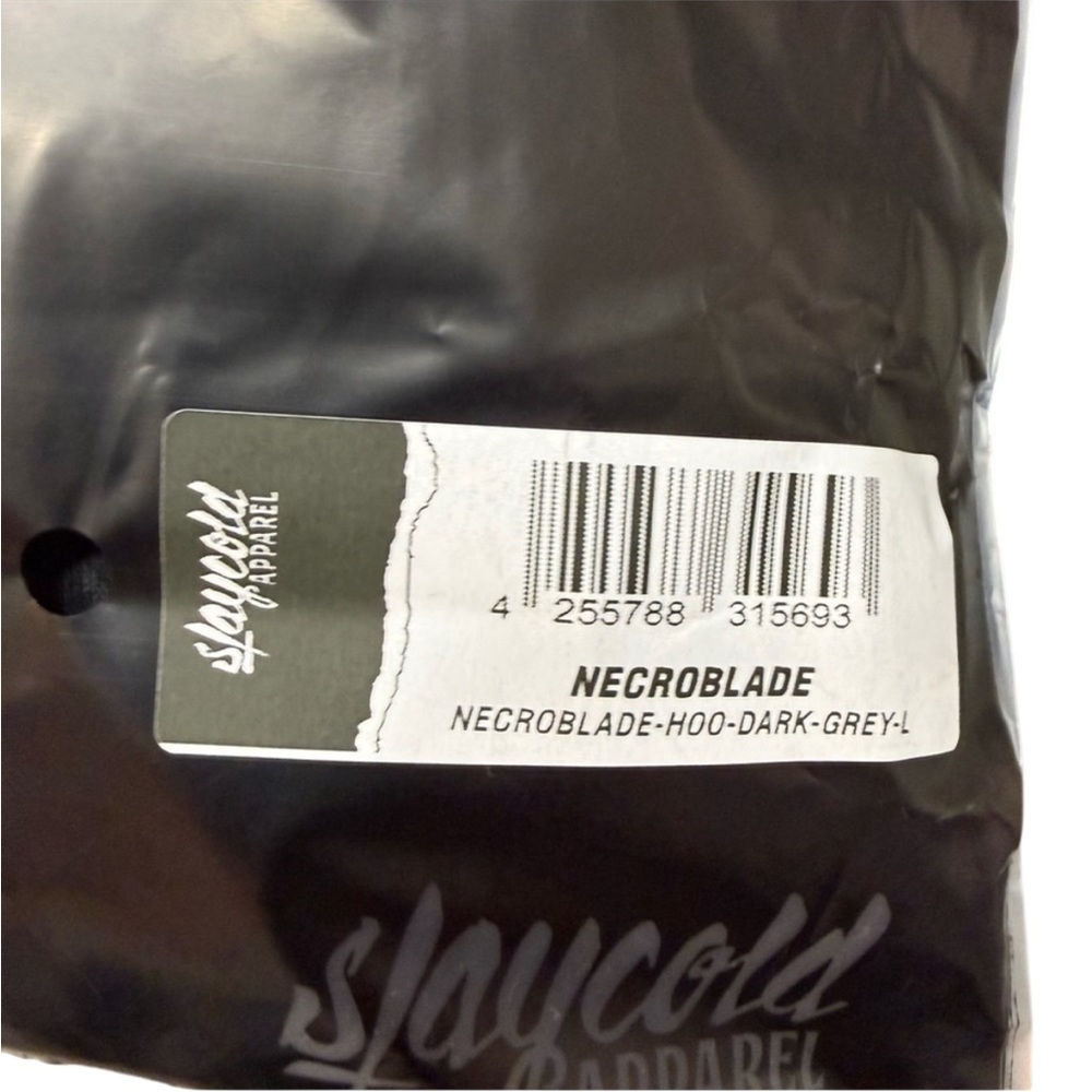 Stay Cold Apparel NECROBLADE Oversized Hoodie Size Large NWT Sold Out! - Picture 10 of 11